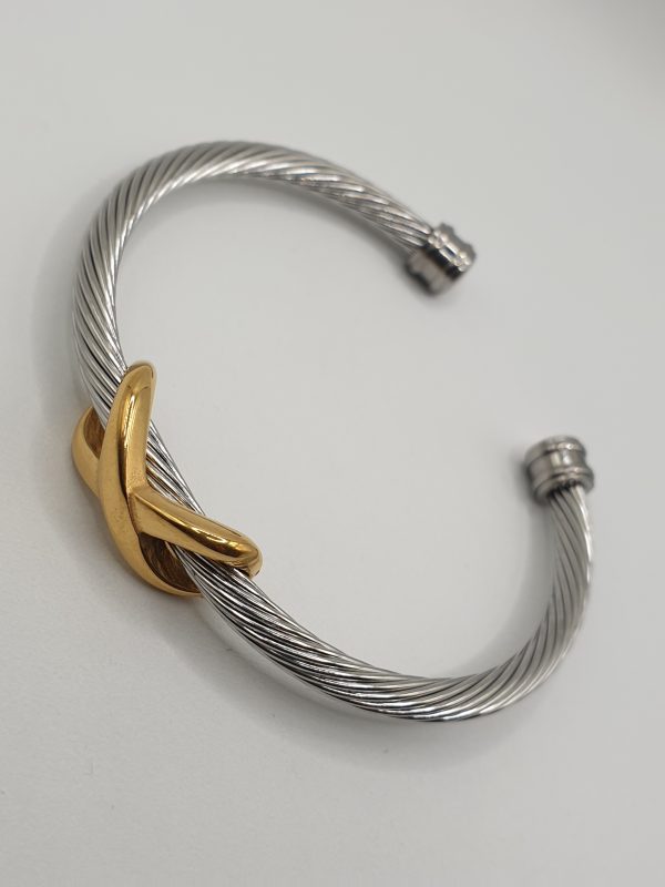 bracelet acier inoxydable infiniti , sur moderne-bijoux.fr , Bijoux ethniques & Femmes du monde