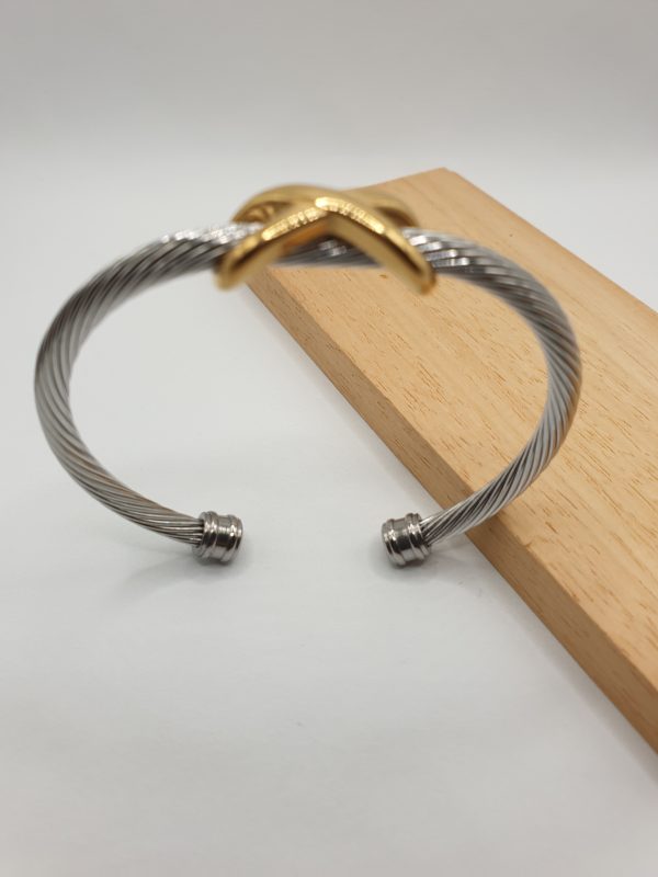 bracelet acier inoxydable infiniti , sur moderne-bijoux.fr , Bijoux ethniques & Femmes du monde