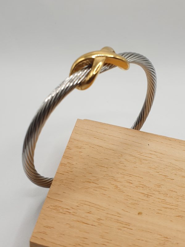 bracelet acier inoxydable infiniti , sur moderne-bijoux.fr , Bijoux ethniques & Femmes du monde