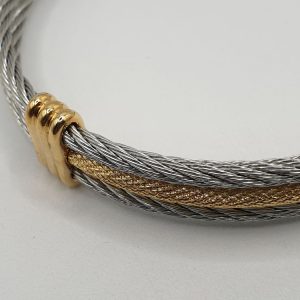 bracelet acier inoxydable Jeff , sur moderne-bijoux.fr - Bijoux ethniques & Femmes du monde