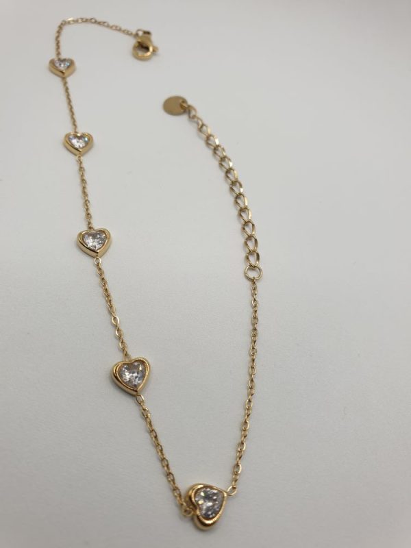 chaine cheville acier caroline , sur moderne-bijoux.fr - Bijoux ethniques & Femmes du monde