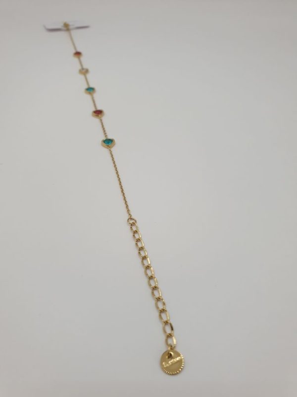 chaine cheville acier inoxydable Carolina , sur moderne-bijoux.fr Bijoux ethniques & Femmes du monde
