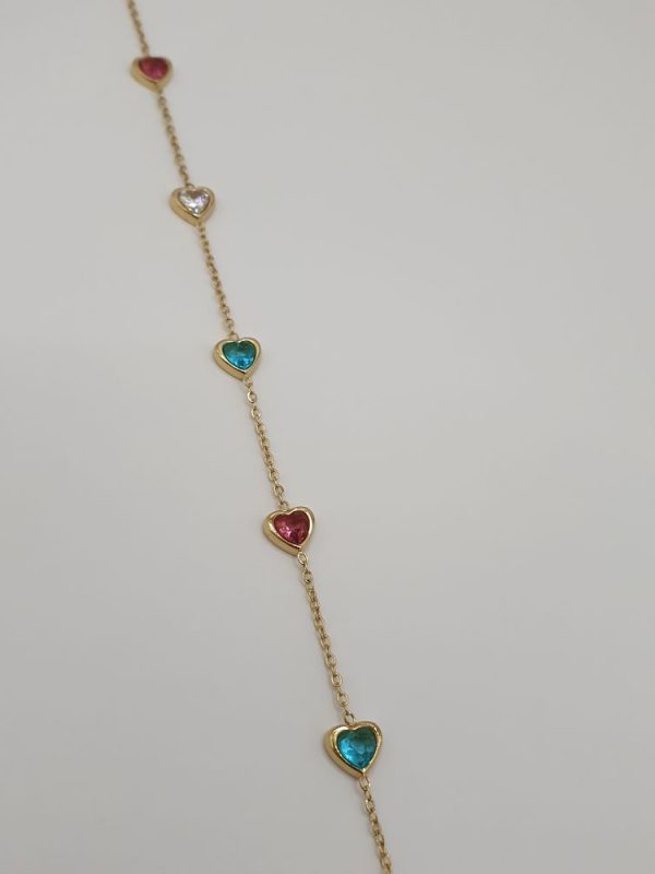 chaine cheville acier inoxydable Carolina , sur moderne-bijoux.fr Bijoux ethniques & Femmes du monde