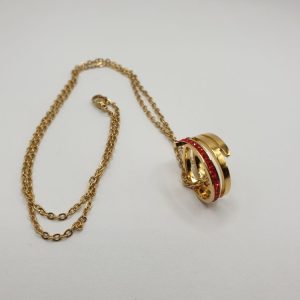 collier boucles acier Cloé , sur moderne-bijoux.fr - Bijoux ethniques & Femmes du monde