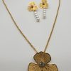 collier boucles acier valeria moderne-bijoux.fr - Bijoux ethniques & Femmes du monde
