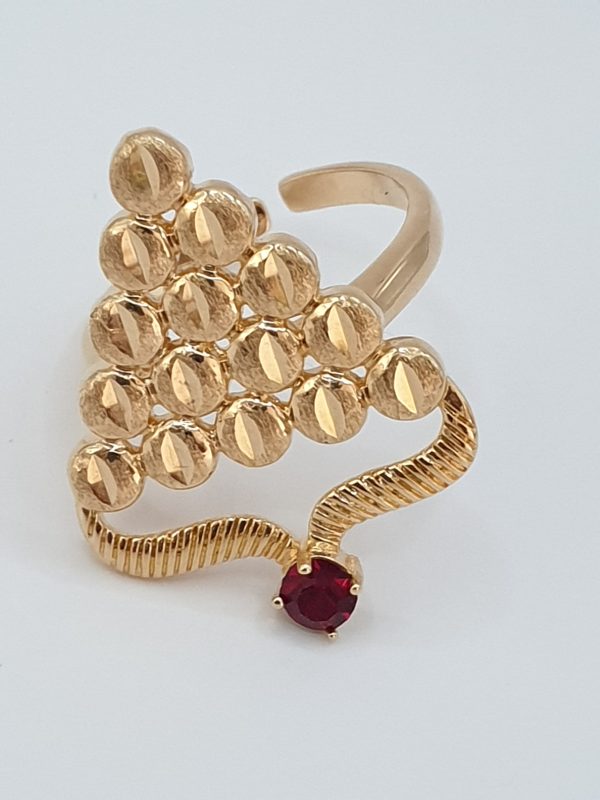 bague ethnique fraisa , sur moderne-bijoux.fr - Bijoux ethnique & Femmes du monde