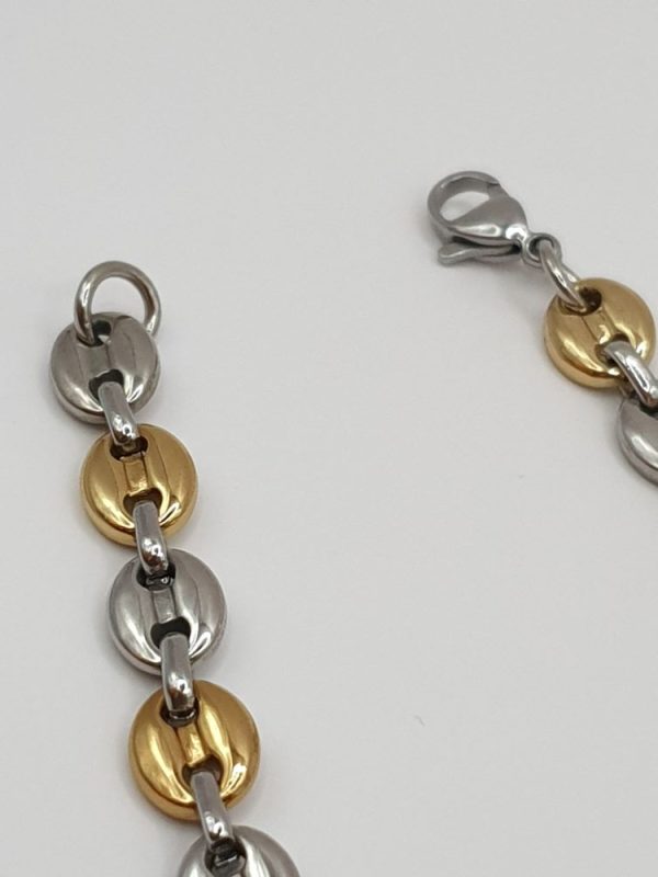 chaine Homme acier inoxydable nostra , sur moderne-bijoux.fr - Bijoux ethniques & Femmes du monde
