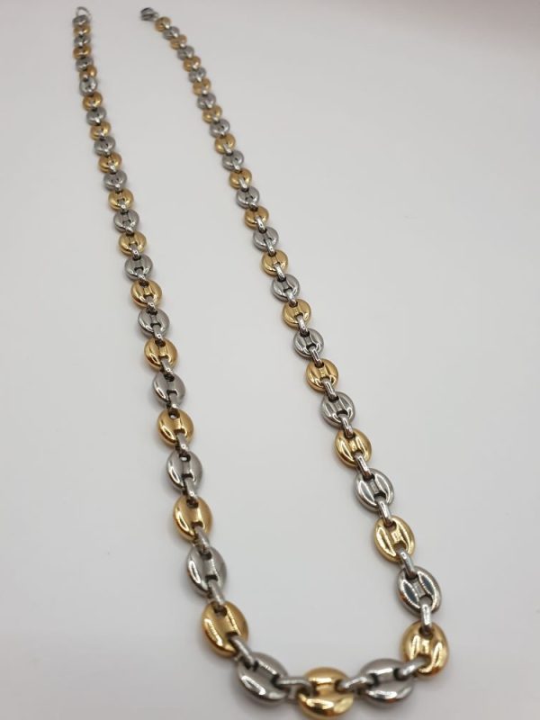 chaine Homme acier inoxydable nostra , sur moderne-bijoux.fr - Bijoux ethniques & Femmes du monde
