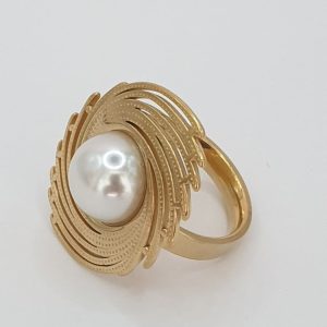 bracelet bague acier inoxydable poehina-b , sur moderne-bijoux.fr - Femmes du monde