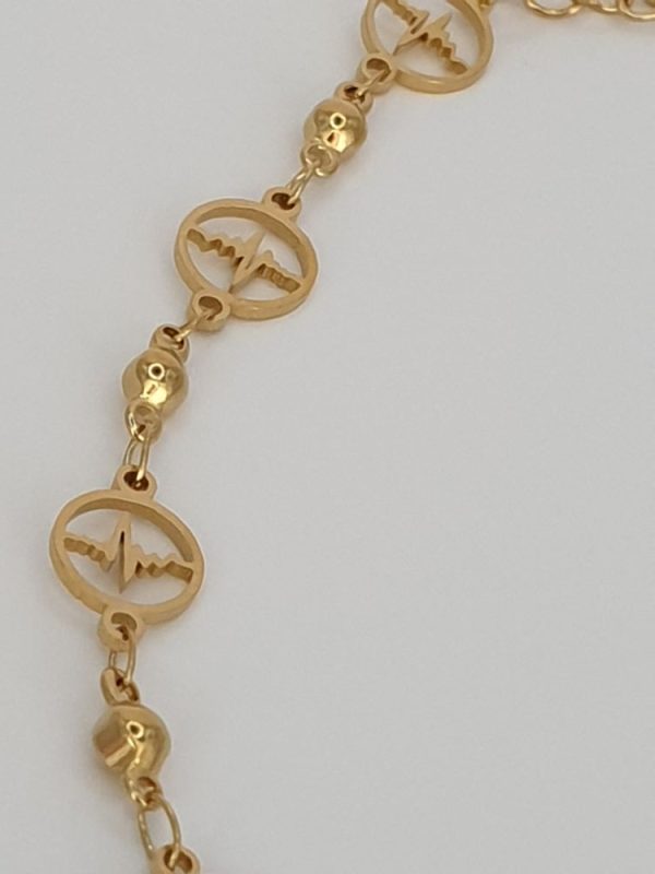 chaine cheville acier-inoxydable music , moderne-bijoux.fr Bijoux ethniques &Femmes du monde