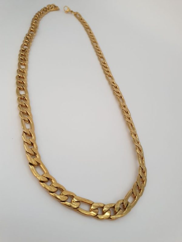 chaine de cou acier inoxydable john , sur moderne-bijoux.fr - Bijoux ethniques & Femmes du monde