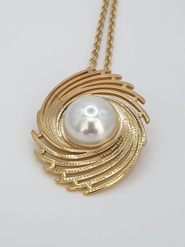 collier boucles acier inoxydable poehina , sur moderne-bijoux.fr - Bijoux ethniques & Femmes du monde