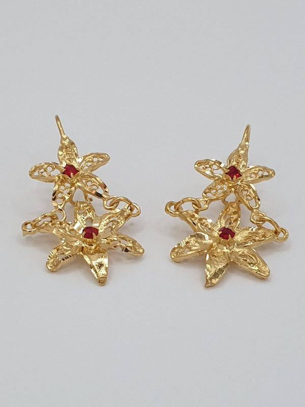 collier &boucles bijoux ethniques sur ylang-ylang - Bijoux ethniques & Femmes du monde