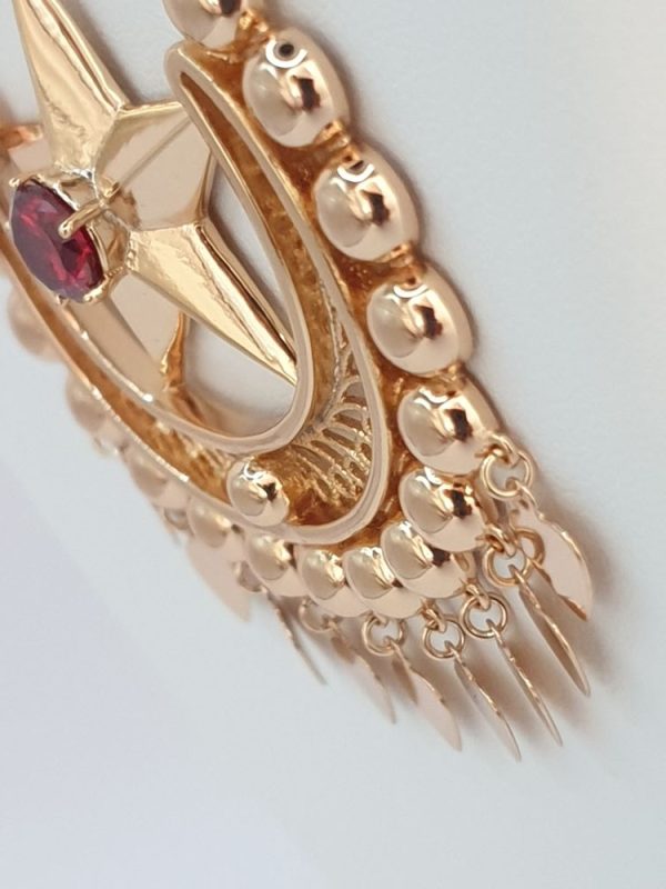 collier boucles ethniques-MAFANA , sur moderne-bijoux.fr - Bijoux ethniques & Femmes du monde