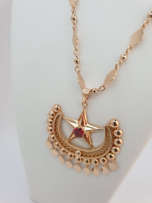 collier boucles ethniques-MAFANA , sur moderne-bijoux.fr - Bijoux ethniques & Femmes du monde