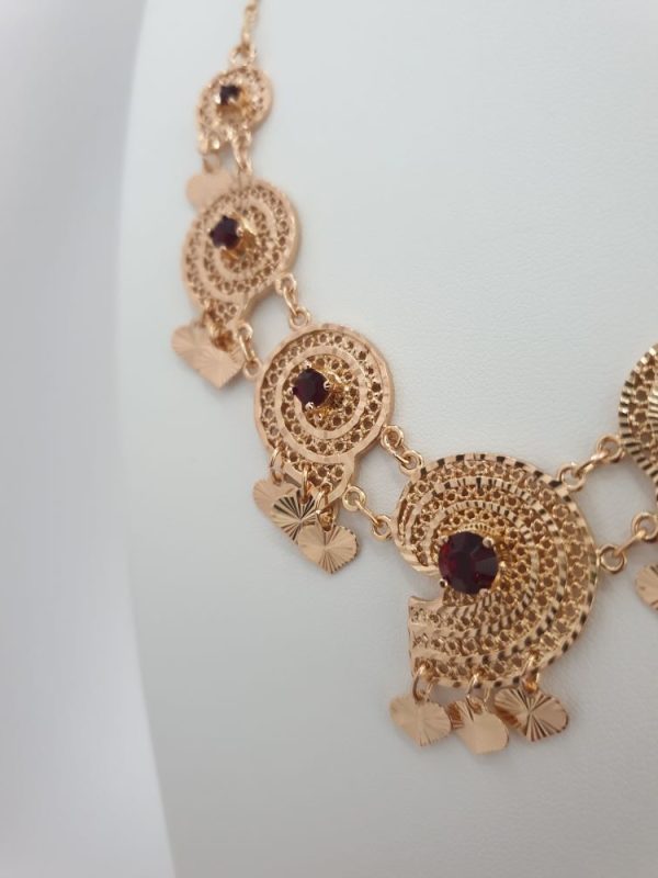 collier boucles ethniques escargot , sur moderne-bijoux.fr - bijoux ethniques & Femmes du monde
