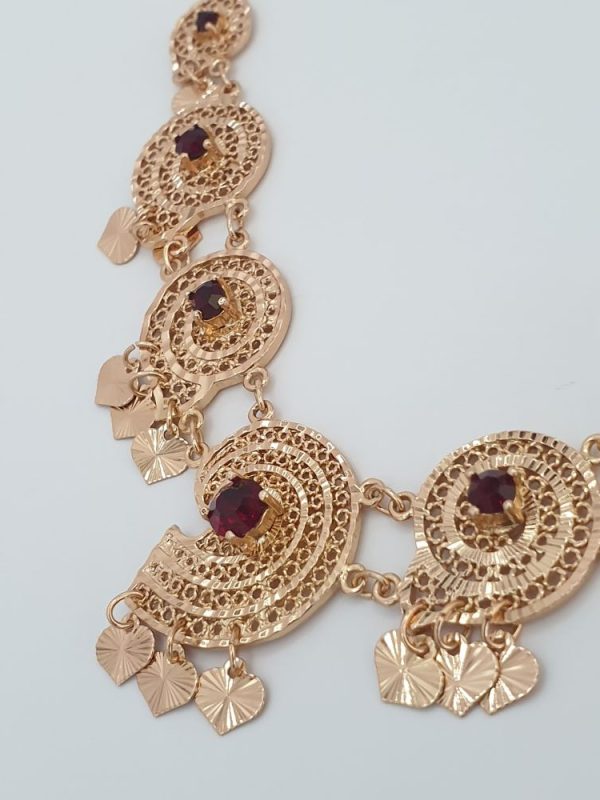collier boucles ethniques escargot , sur moderne-bijoux.fr - bijoux ethniques & Femmes du monde