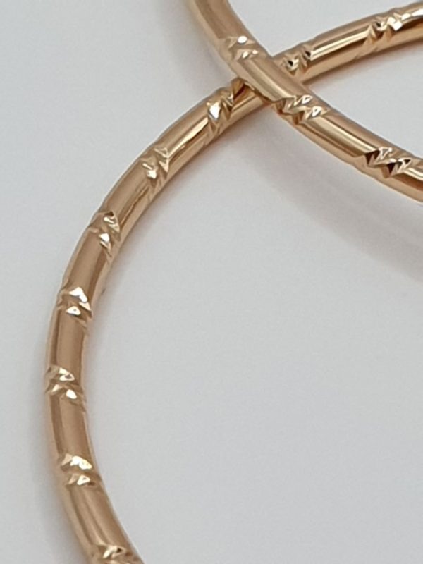 Boucles CRÉOLE TAILLÉE – Image 7