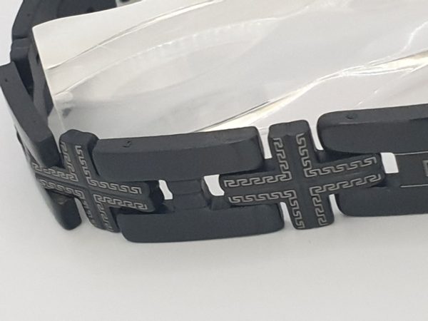 bracelet acier inoxydable Samuel , sur moderne-bijoux.fr - Bijoux ethniques & Femmes du monde