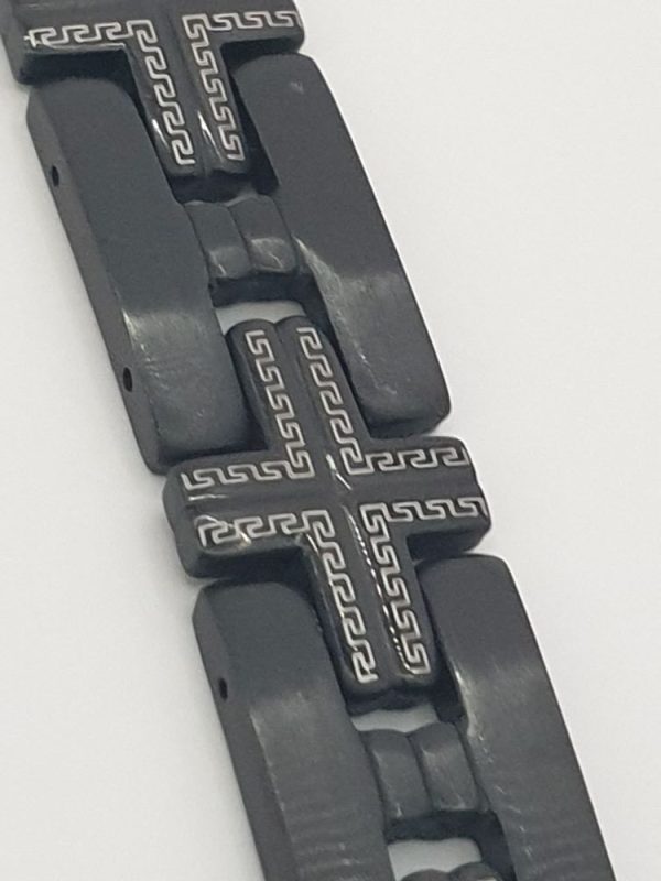 bracelet acier inoxydable Samuel , sur moderne-bijoux.fr - Bijoux ethniques & Femmes du monde