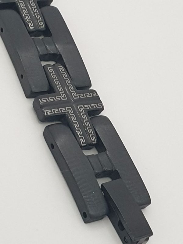 bracelet acier inoxydable Samuel , sur moderne-bijoux.fr - Bijoux ethniques & Femmes du monde