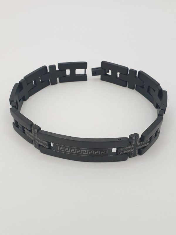 bracelet acier inoxydable Samuel , sur moderne-bijoux.fr - Bijoux ethniques & Femmes du monde