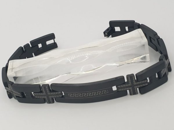 bracelet acier inoxydable Samuel , sur moderne-bijoux.fr - Bijoux ethniques & Femmes du monde