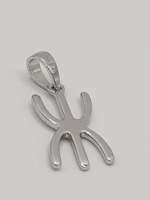 pendentif argent massif kabyle , sur moderne-bijoux.fr - Bijoux ethniques & Femmes du monde