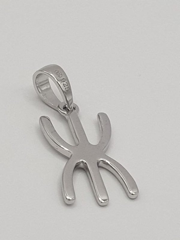 pendentif argent massif kabyle , sur moderne-bijoux.fr - Bijoux ethniques & Femmes du monde