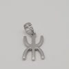 pendentif argent massif kabil , sur moderne-bijoux.fr - Bijoux ethniques & Femmes du monde