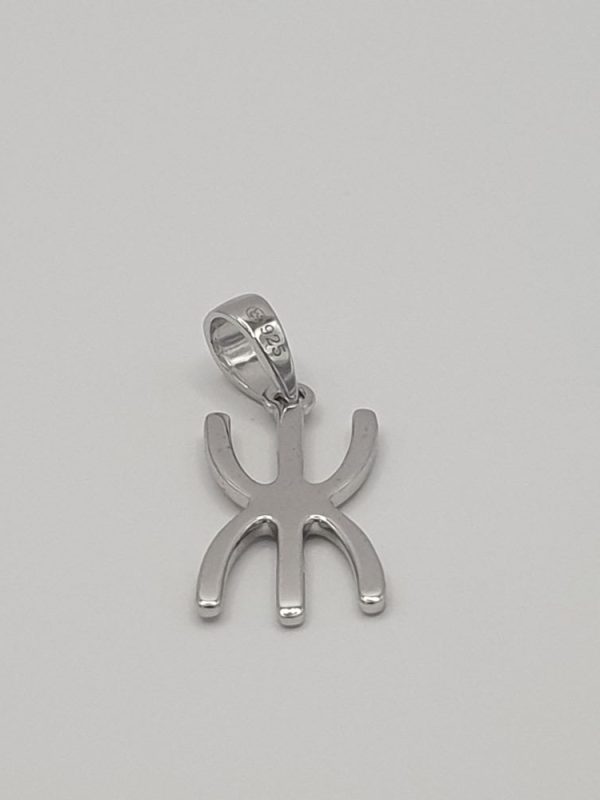 pendentif argent massif kabil , sur moderne-bijoux.fr - Bijoux ethniques & Femmes du monde