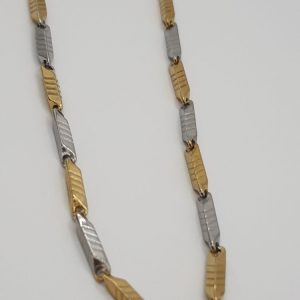 chaine cou acier inoxydable jo , sur moderne-bijoux.fr - Bijoux ethniques & Femmes du monde