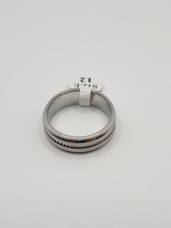 bague homme acier inoxydable , sur palmer moderne-bijoux - Bijoux ethniques & Femmes du monde