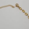 chaine cheville grain de café acier inoxydable, sur moderne-bijoux.fr - Bijoux ethnique & Femmes du monde