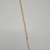 chaine cheville grain de café acier inoxydable, sur moderne-bijoux.fr - Bijoux ethnique & Femmes du monde