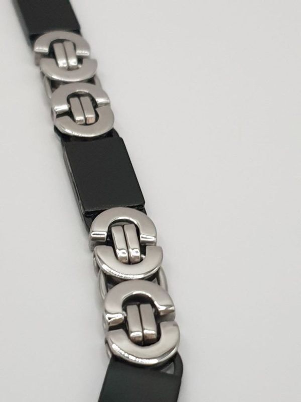 chaine homme acier inoxydable rayan , sur moderne-bijoux.fr - Bijoux ethniques & Femmes du monde