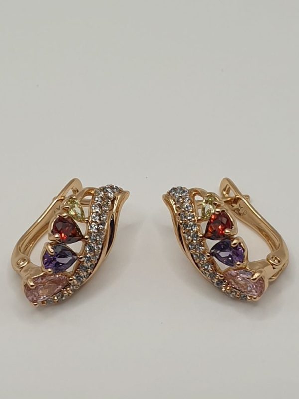 boucles oreilles feuita , sur moderne-bijoux.fr - Bijoux ethniques et Femmes du monde