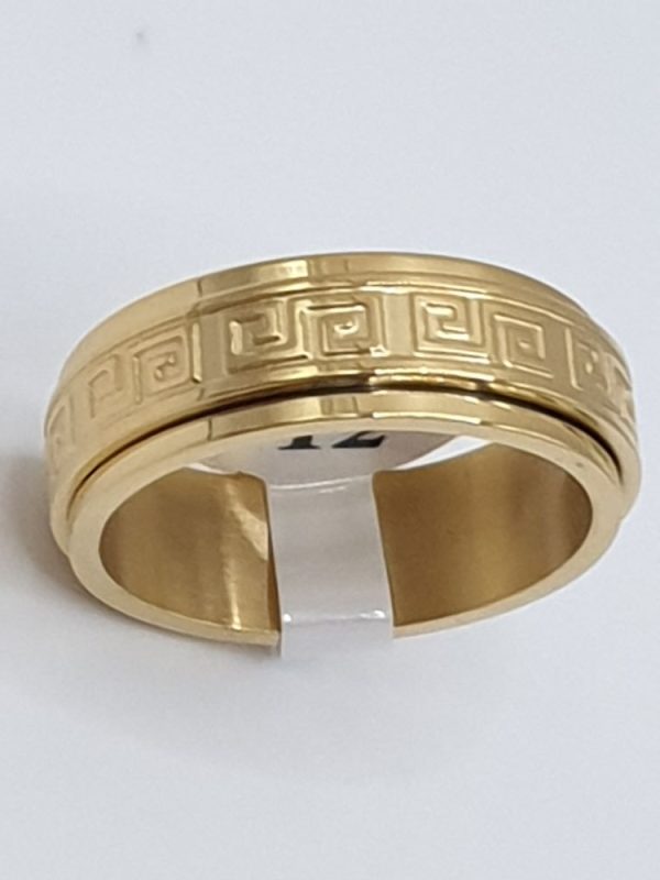 bague acier inoxydable homme edou , sur moderne-bijoux.fr - Bijoux ethniques & Femmes du monde