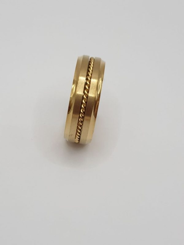 bague acier inoxydable homme tamys , sur moderne-bijoux.fr - Bijoux ethniques & Femmes du monde