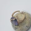 bague plaque or 3 microns koloji , sur moderne-bijoux.fr - Bijoux ethniques & Femmes du monde