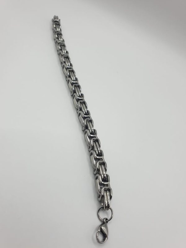 bracelet homme acier inoxydable marius-b , sur moderne-bijoux.fr - Bijoux ethnique & Femmes du monde