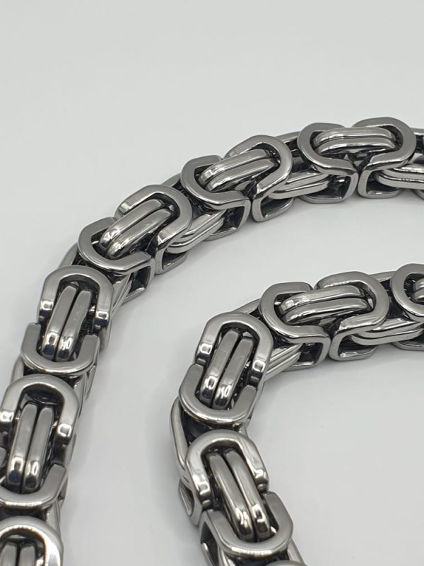 chaine homme acier inoxydable marius , sur moderne-bijoux.fr - Bijoux ethniques & Femmes du monde
