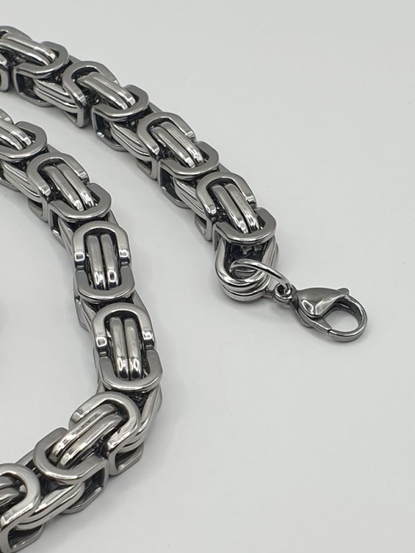 chaine homme acier inoxydable marius , sur moderne-bijoux.fr - Bijoux ethniques & Femmes du monde