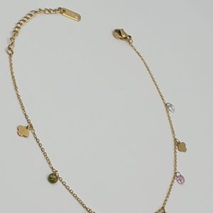 chaine de cheville acier inoxydable hata, sur moderne-bijoux.fr - Bijoux ethniques & Femmes du monde