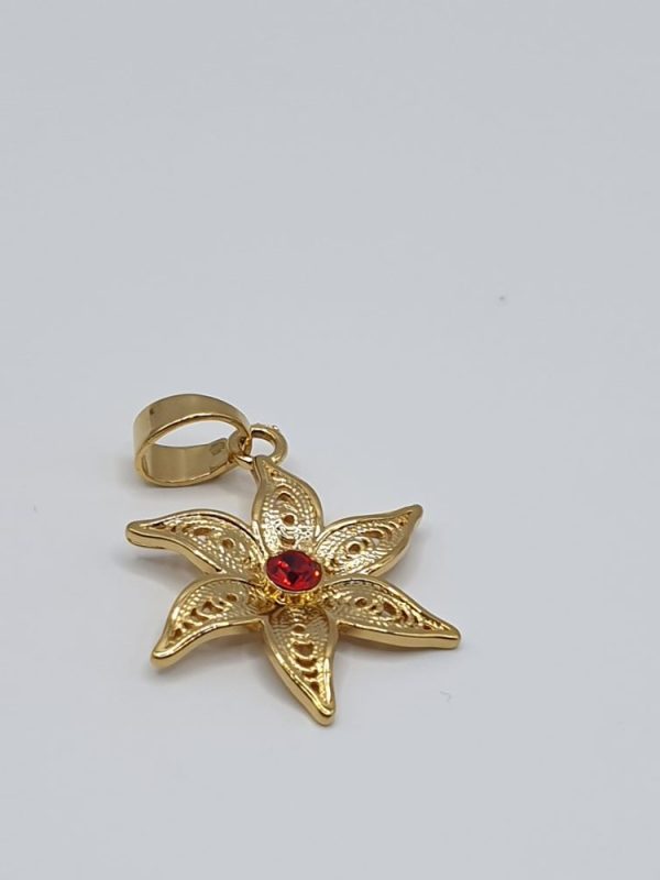 collier boucles acier ylang-ylang , sur moderne-bijoux.fr - Bijoux ethniques & Femmes du monde