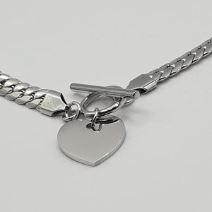 Collier acier inoxydable astouna, moderne-bijoux.fr - Bijoux ethniques & Femmes du monde
