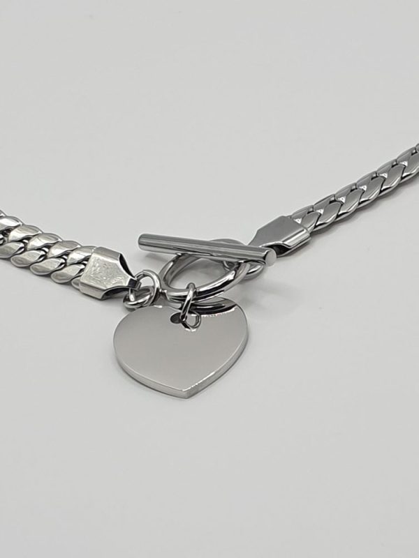 Collier acier inoxydable astouna, moderne-bijoux.fr - Bijoux ethniques & Femmes du monde