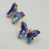 Collier & boucles en acier papillon , sur moderne-bijoux.fr - Bijoux ethniques & Femmes du monde