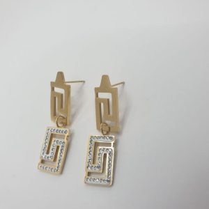 boucles oreilles acier inoxydable didja , sur moderne-bijoux.fr - Bijoux ethniques & Femmes du monde