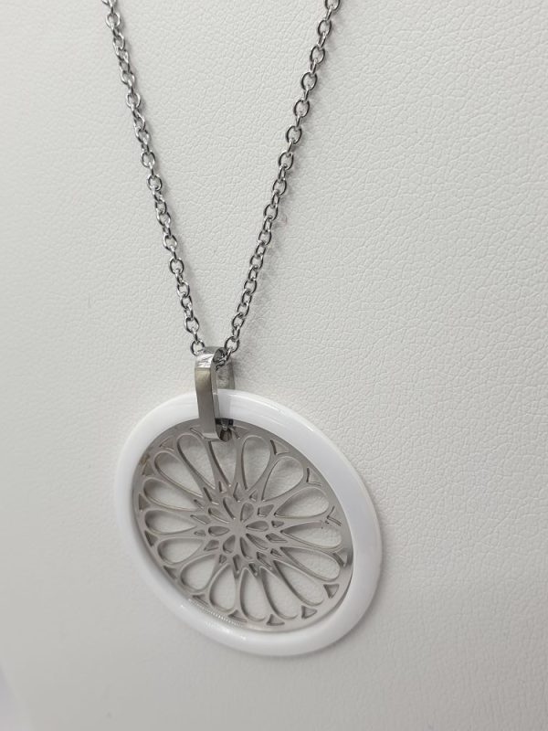 chaine acier inoxydable retro , moderne-bijoux.fr-Bijoux ethniques & Femmes du monde